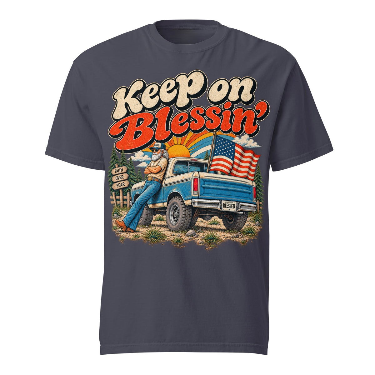 KEEP ON BLESSIN' - TEE