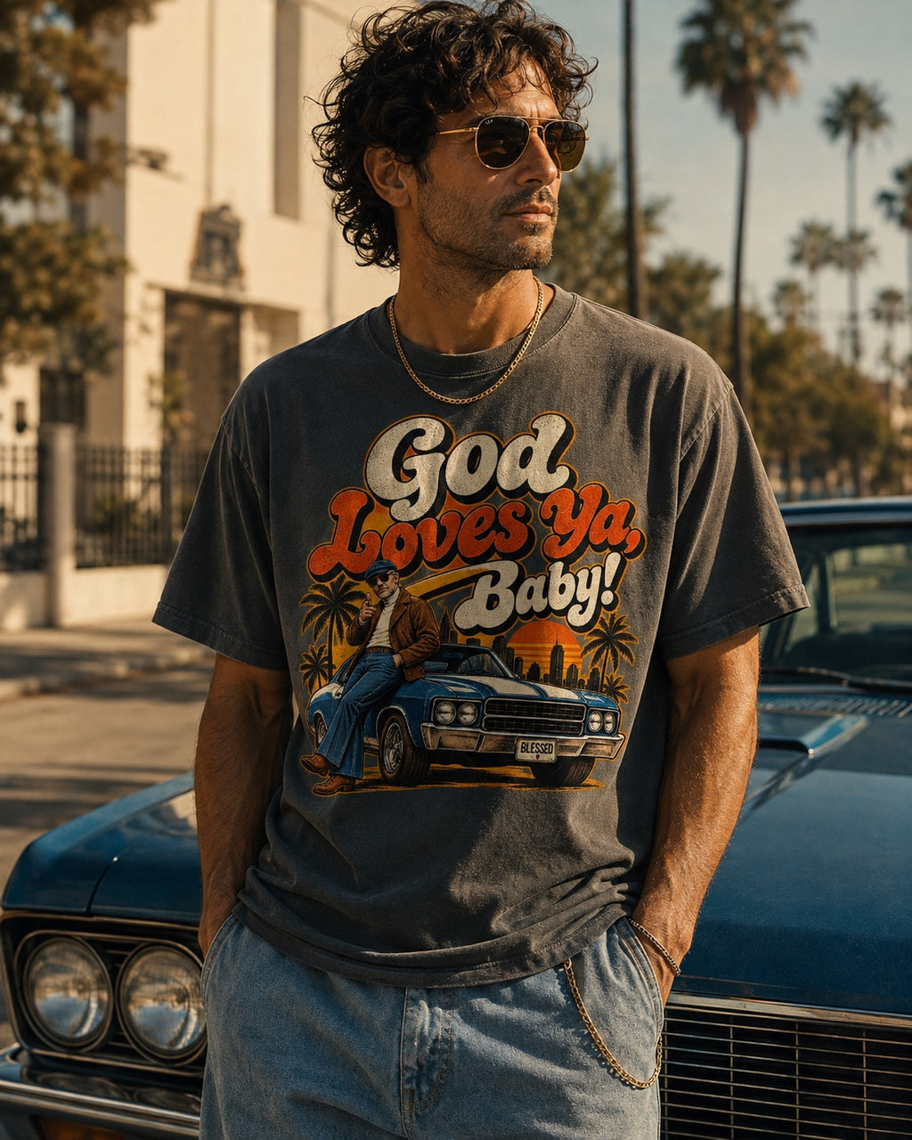 GOD LOVES YA, BABY! - TEE
