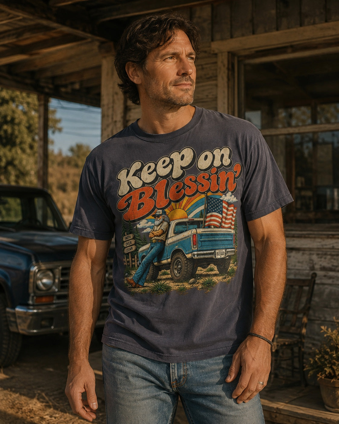 KEEP ON BLESSIN' - TEE